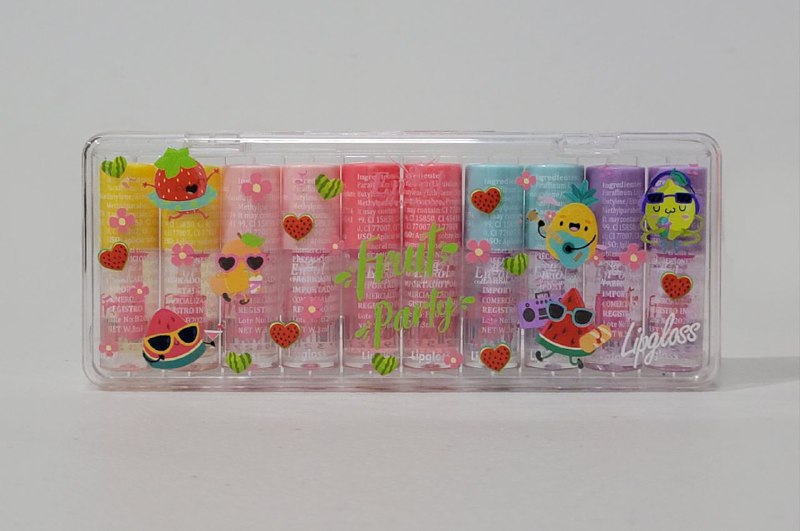 BRILLO PARA LABIOS EN SET FRUIT PARTY ENGOL COLLECTIONS 10UND