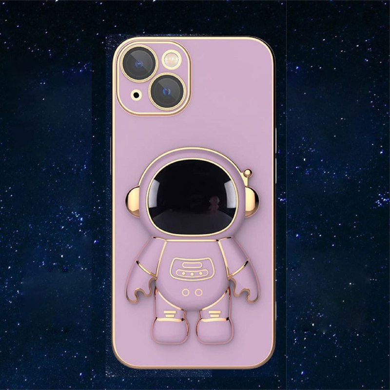 SOPORTE PARA CELULAR DE ASTRONAUTA COLOR ROSADO
