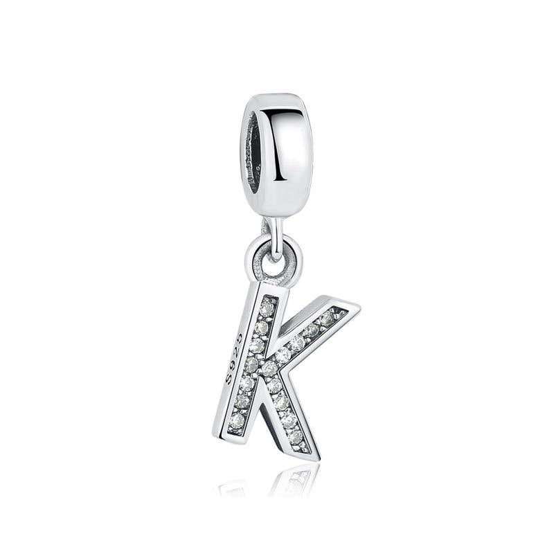 PCHARM798 LETRA K PANDORA PLATA 9.25