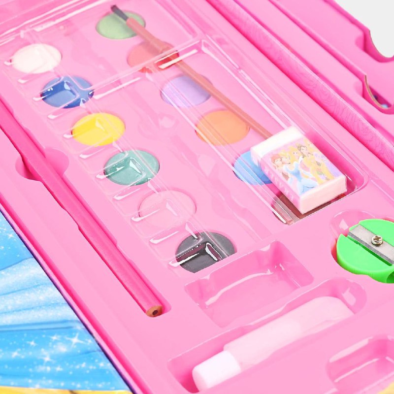ESTUCHE DE ARTE PRINCESAS 54 PIEZAS