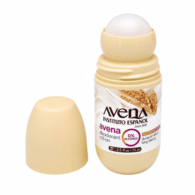 DESODORANTE ROLL-ON ANTITRANSPIRANTE SUAVE DE AVENA NATURAL INSTITUTO ESPAÑOL 75ML