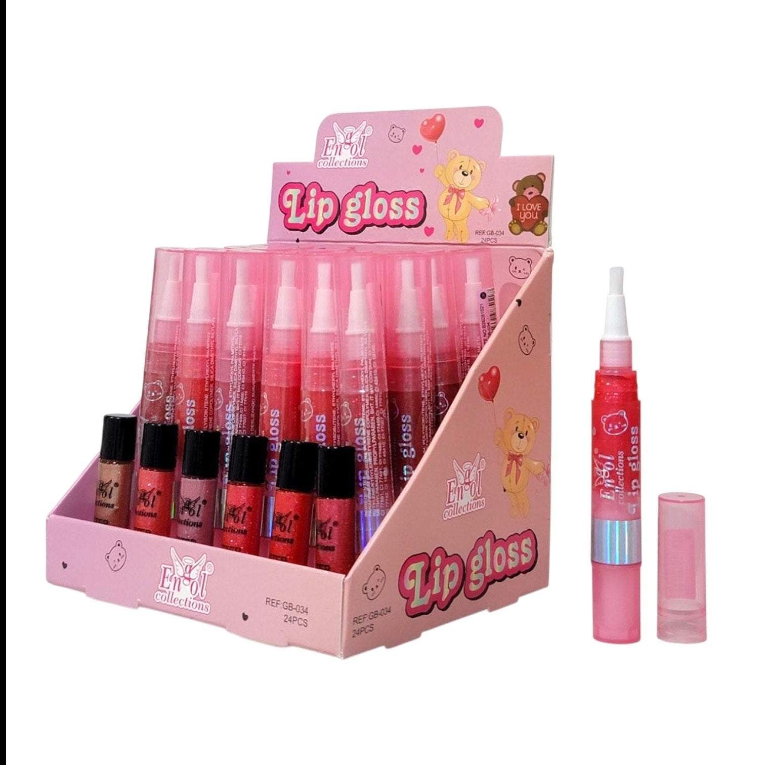 BRILLO DE LABIOS CON GLITTERS ENGOL COLLECTIONS 4ML