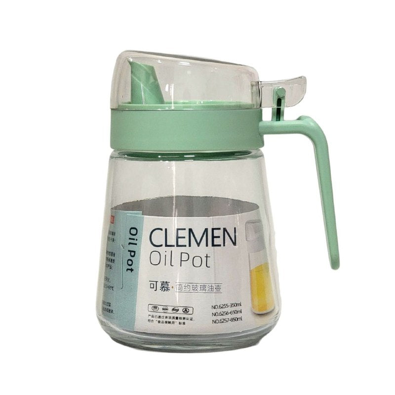BOTELLA DISPENSADORA DE ACEITE O VINAGRE CON VERTIDO FACIAL MEKTA CLEMEN OIL PLOT 350ML