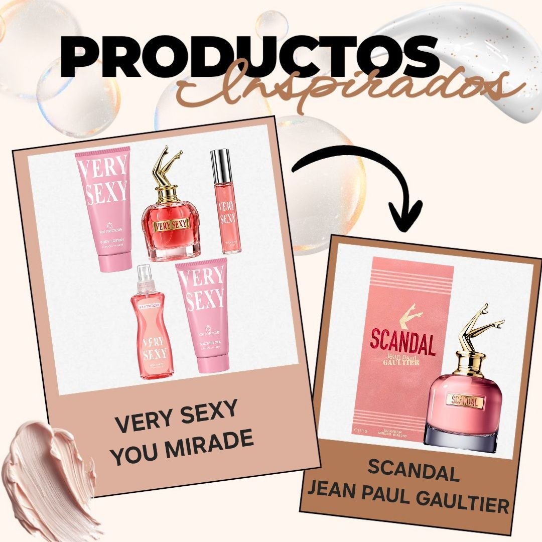 SET YOU MIRADE VERY SEXY EDP 100ML GEL DE DUCHA 150ML EDP 15ML BODY MIST 100ML CREMA CORPORAL 150ML (M)