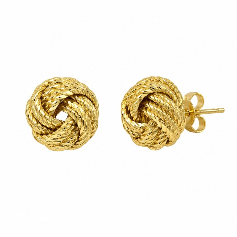 ARITOS DE ENCHAPE PARA DAMA 1.2CM