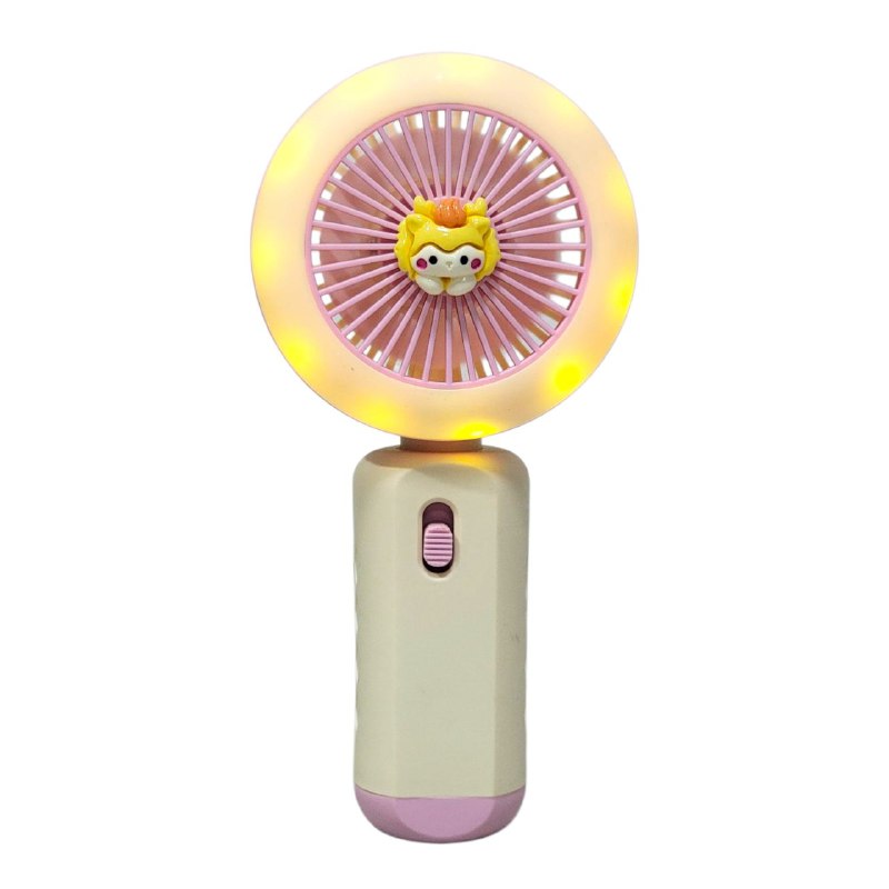 VENTILADOR DE MANO O MESA RECARGABLE 4 COLORES