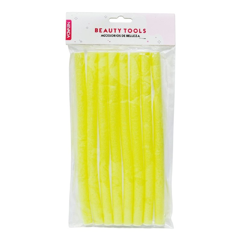 ROLLO PARA EL CABELLO TUBOS FLEXIBLES DE ESPUMA NEVADA