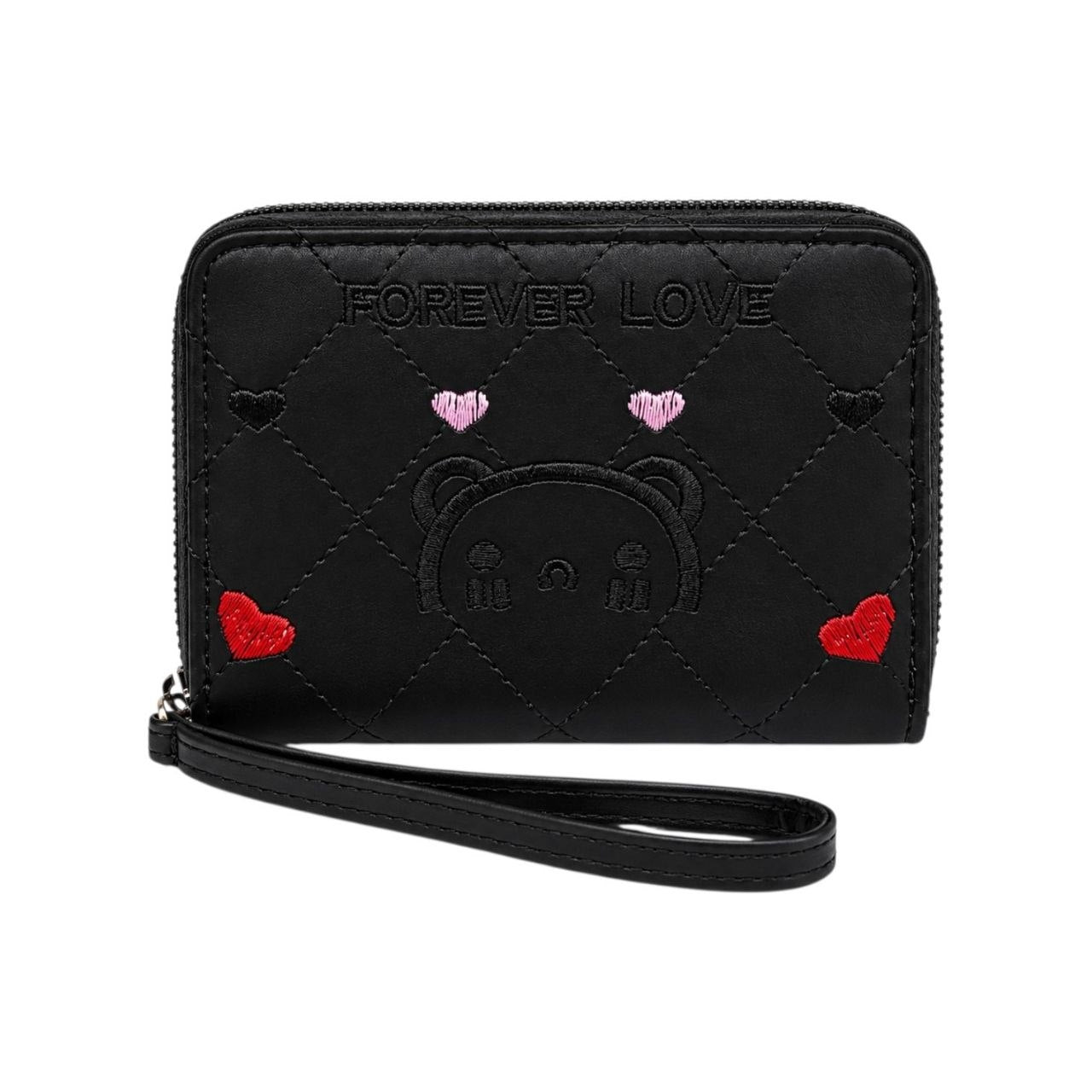 MONEDERO ACOLCHADO ESTILO UN TOQUE DE DULZURA INTERIOR ES SUMAMENTE FUNCIONAL 12X15CM