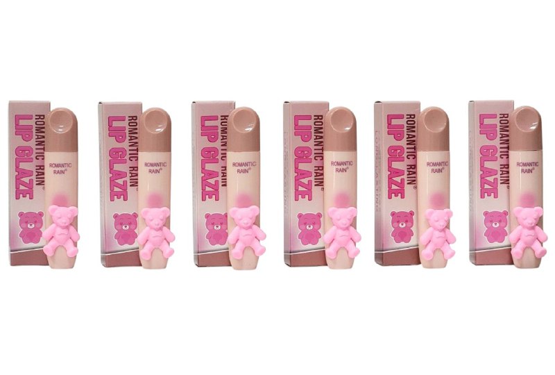 BRILLO LABIAL ESMALTE DE LABIOS DE LARGA DURACION, RESISTENTE AL AGUA ROMANTIC RAIN (DUPE DE GEGE BEAR)