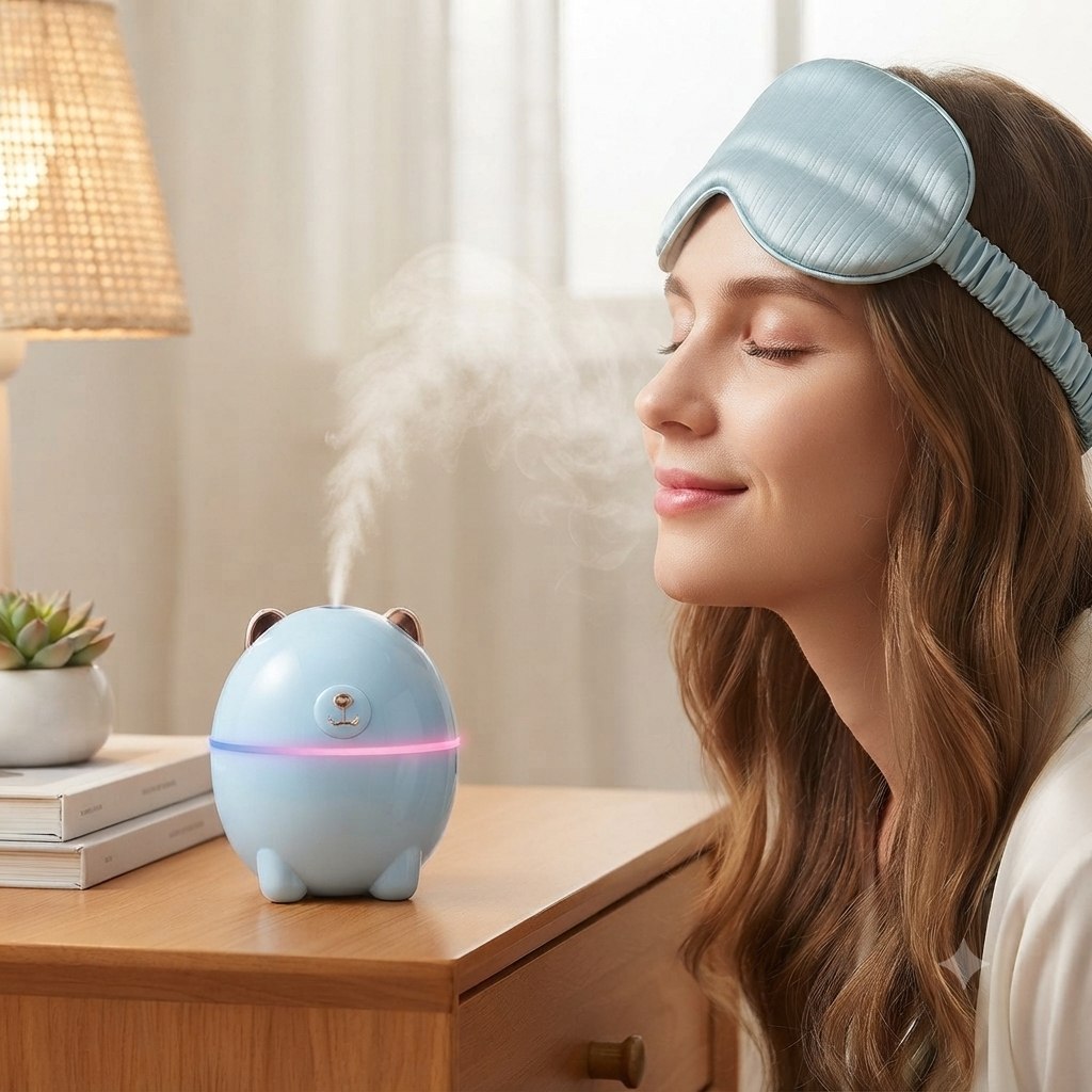 HUMIDIFICADOR ULTRA-SÓNICO PERSONAL CON DISEÑO DE OSO POLAR POLAR BEAR MINI HUMIDIFIER 200 ML
