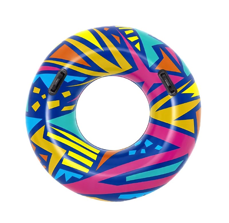 FLOTADOR INFLABLE EN FORMA DE DONA CON ASAS DE RESISTENCIA BESTWAY 105CM