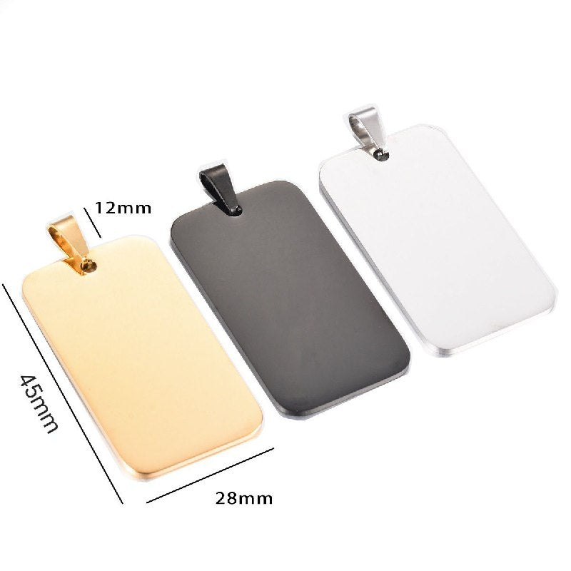 DIJE1525 FORMA PLACA PERSONALIZABLE