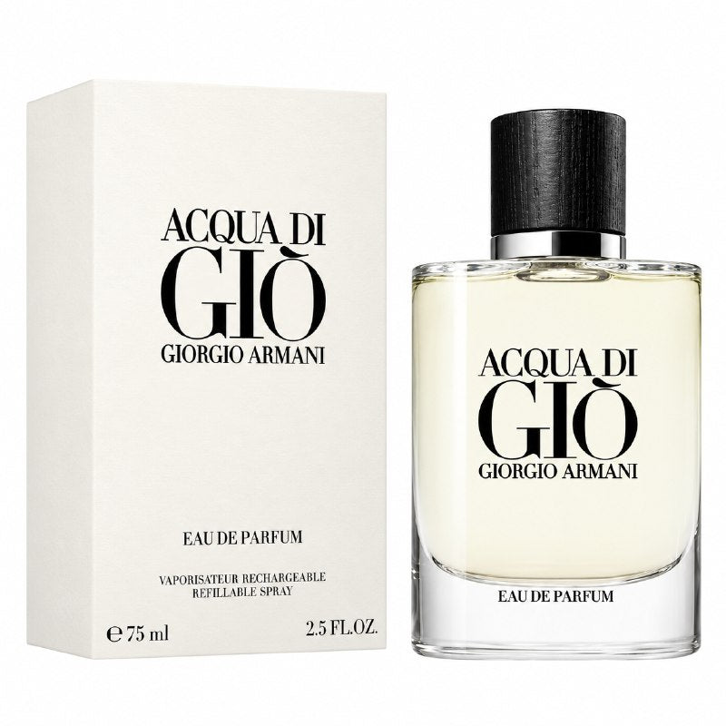GIORGIO ARMANI ACQUA DI GIO REFILLABLE EDP 75ML (H)