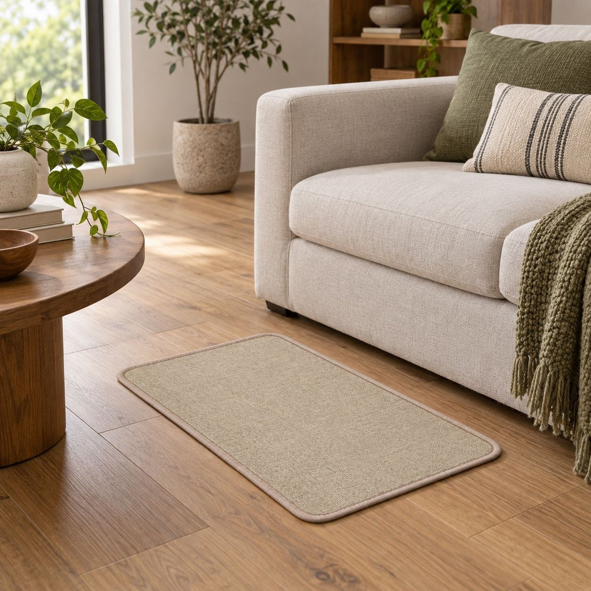 ALFOMBRA ANTIDESLIZANTE DECORATIVA BENELI HOME ONLYSUN 74X45CM