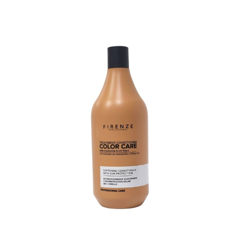 ACONDICIONADOR PROTECTOR DE COLOR Y RESTAURADOR DE BRILLO PARA PELOS TEÑIDOS Y CON MECHAS FIRENZE 500ML