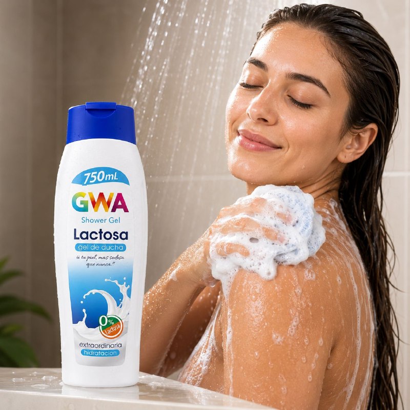 GEL DE DUCHA HIDRATANTE DE LECHE GWA CORPORATION 750ML