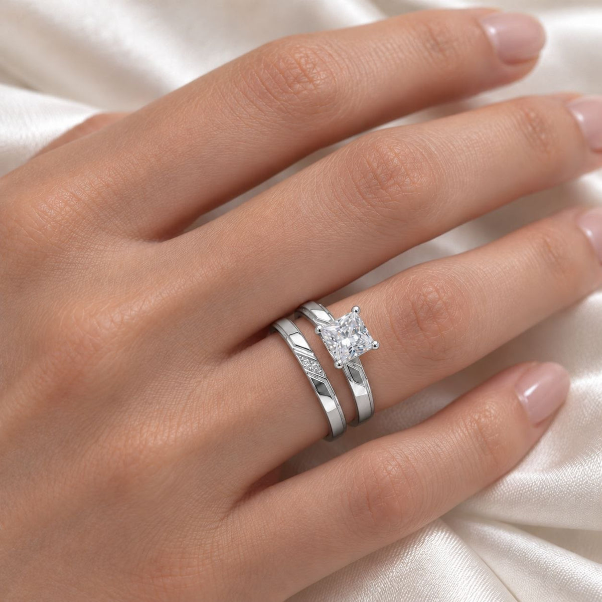 ANILLO DE PLATA 925 PARA MATRIMONIO
