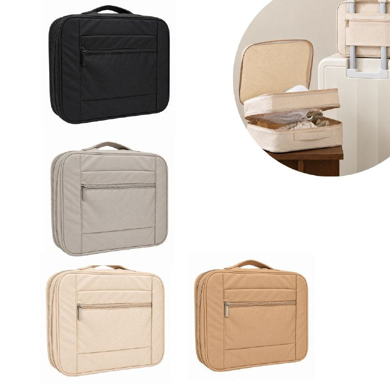 BOLSO ORGANIZADOR DE VIAJE MULTIUSOS ADAPTABLE A MALETA 30X15X22.5CM