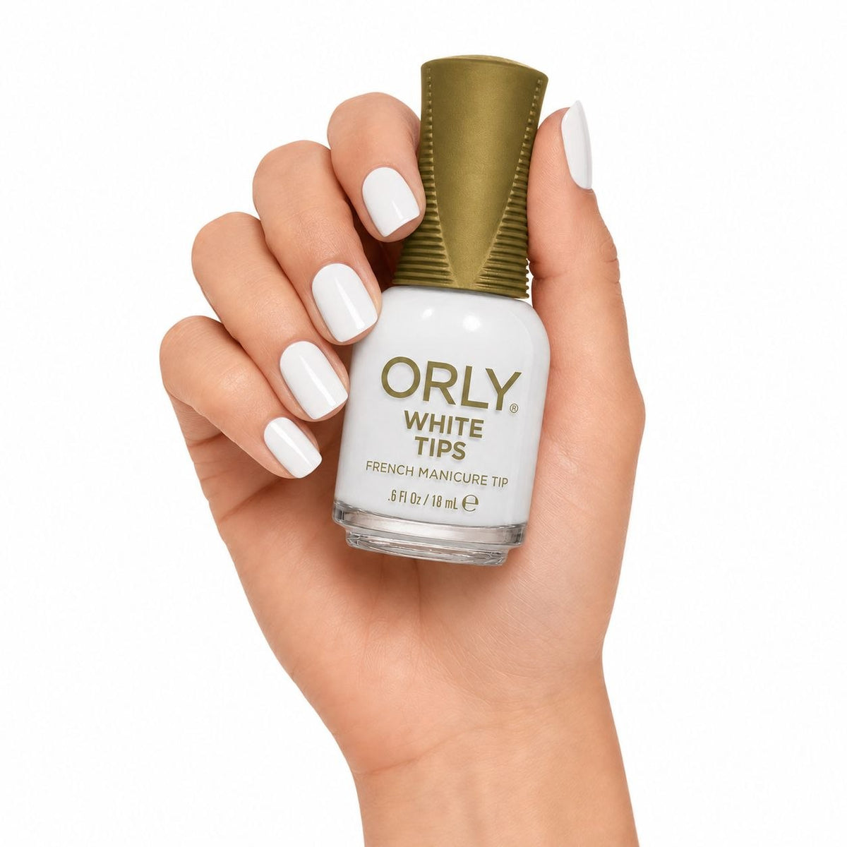 ESMALTE PARA UÑAS TONO WHITE TIPS 22001 ORLY 18 ML