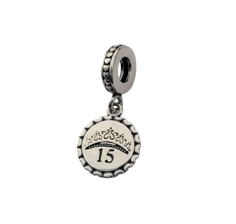 PCHARM4124 FORMA 15 AÑOS PANDORA PLATA 9.25