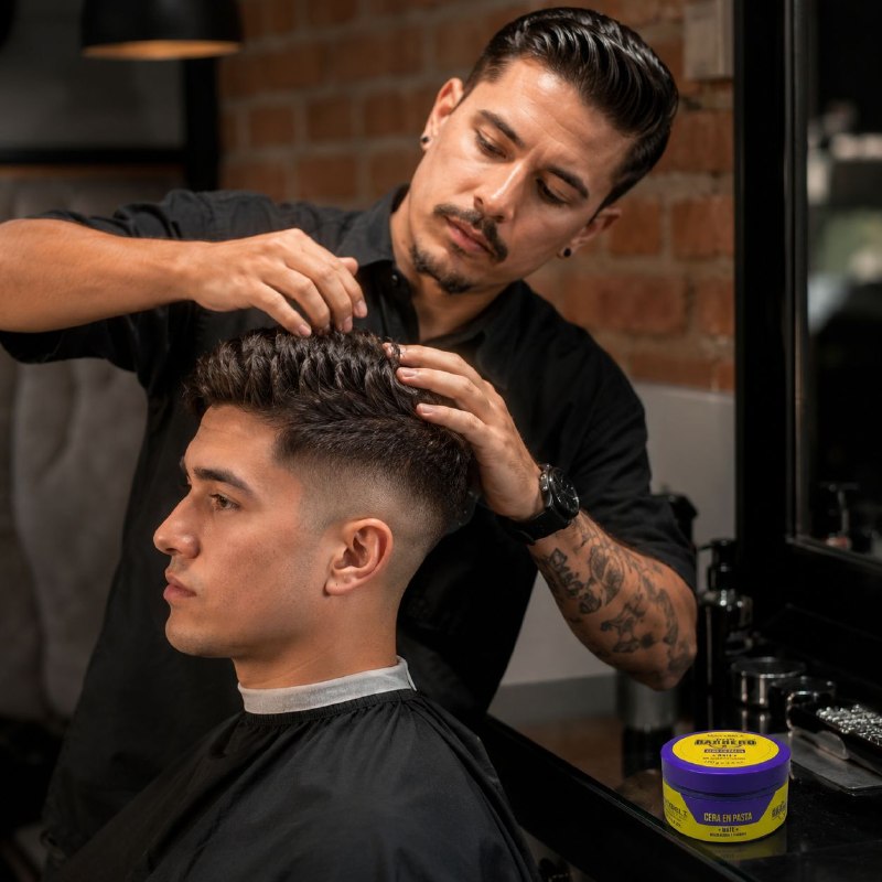 CERA PARA EL CABELLO MOLDEADORA Y FIJADORA CON ACABADO MATE MAXYBELT DON BARBERO 100G