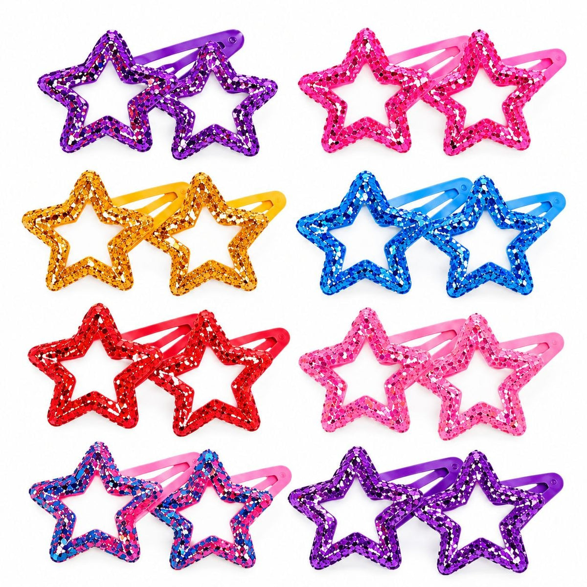 SET DE GANCHOS EN FORMA DE ESTRELLA WEI YA