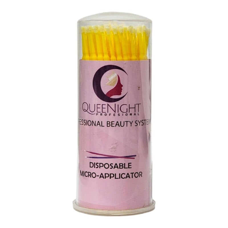 HERRAMIENTAS DE BELLEZA PROFESIONAL MICROBROCHAS Y APLICADORES DE PRECISION DESECHABLES QUEENIGHT
