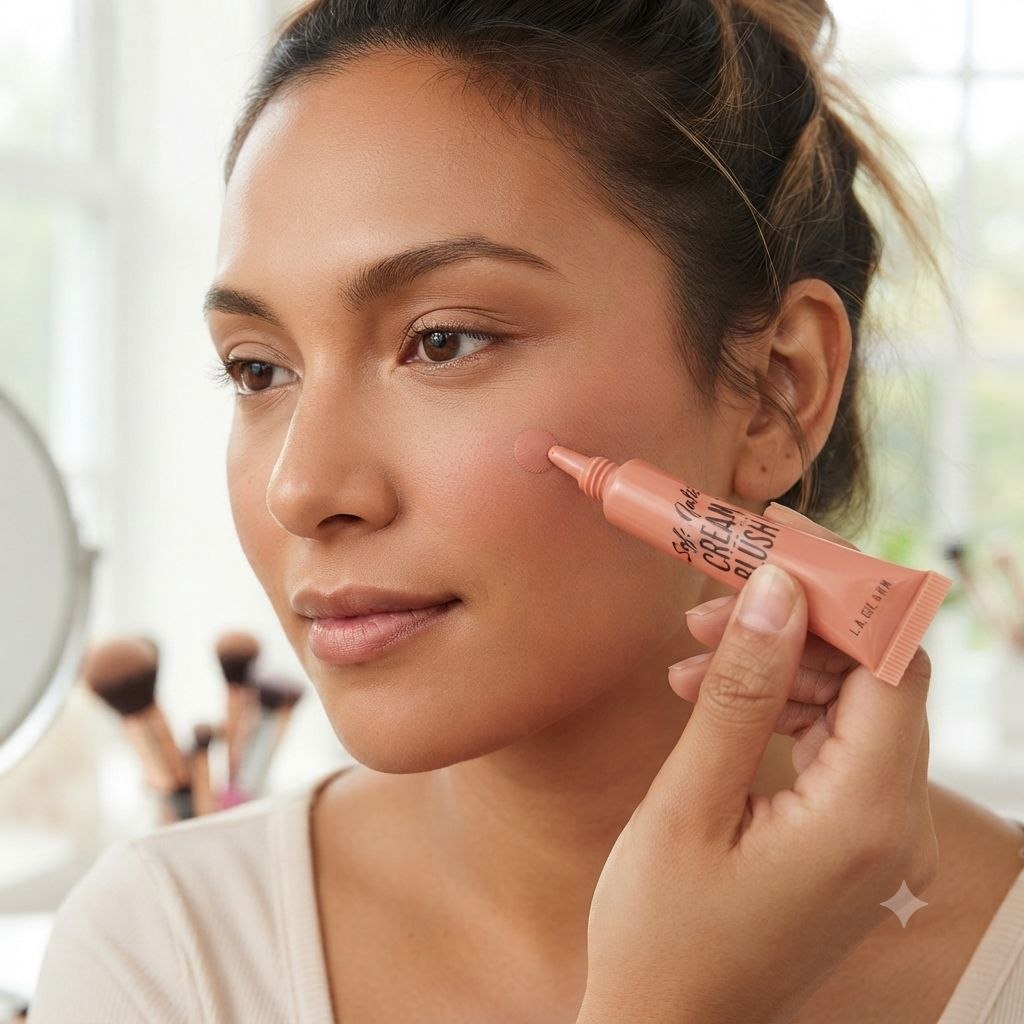 RUBOR EN CREMA MATE LARGA DURACION TONO GBL440 CUTIE SOFT MATTE CREAM BLUSH L.A. GIRL 8ML