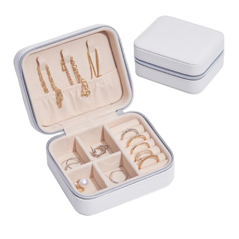 ORGANIZADOR DE JOYAS MINI PORTATIL 5X10X10CM