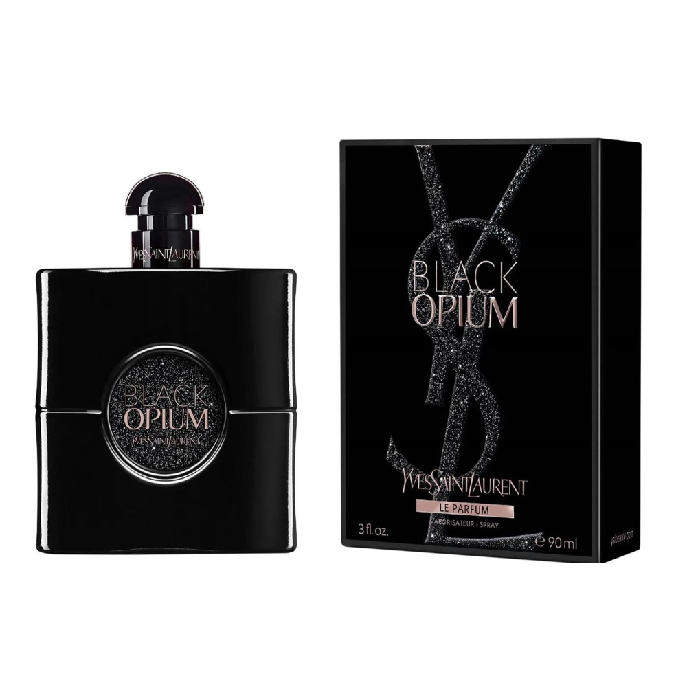 YVES SAINT LAURENT BLACK OPIUM LE PARFUM 90ML (M)