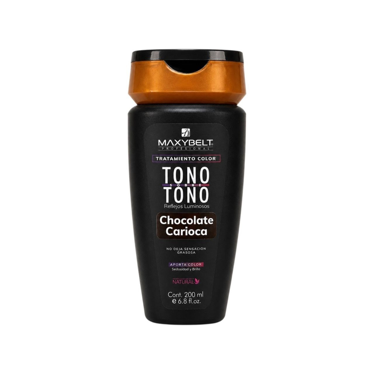 TRATAMIENTO DE COLOR TONO SOBRE TONO CHOCOLATE CARIOCA MAXYBELT PROFESSIONAL 200ML 1 UND