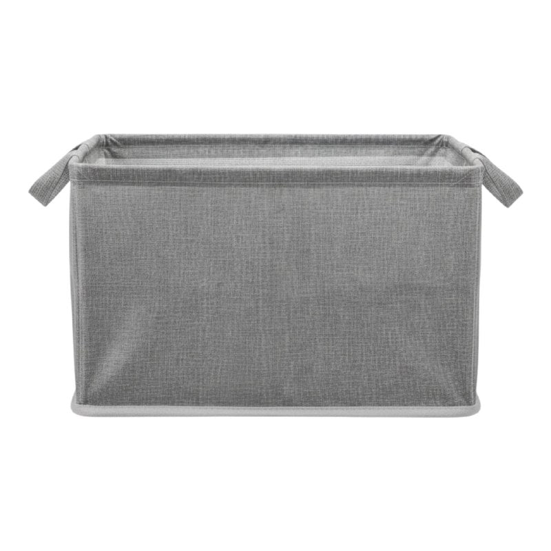ORGANIZADOR CAJA DE ALMACENAMIENTO PLEGABLE, CESTA PARA LIBROS, JUGUETES, ROPA Y MAS CLOSET ESSENTIALS 31X24X20CM