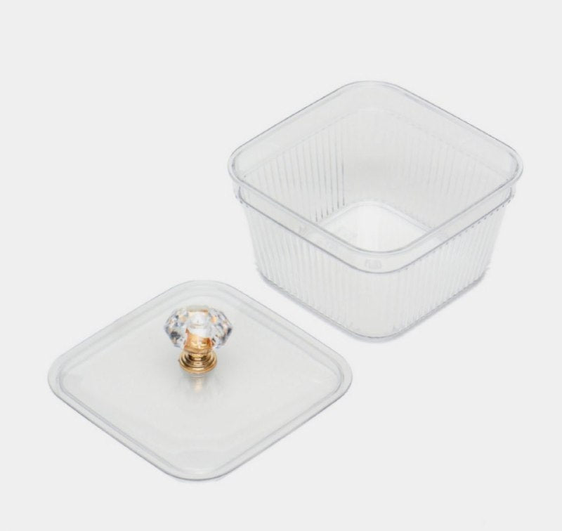 ORGANIZADOR RECIPIENTE CAJA DE ALMACENAMIENTO MULTIFUNCIONAL PLASTICAS, DURADERAS Y ELEGANTES, CON BANDEJA MULTIFUNCTIONAL STORAGE BOX 6UND