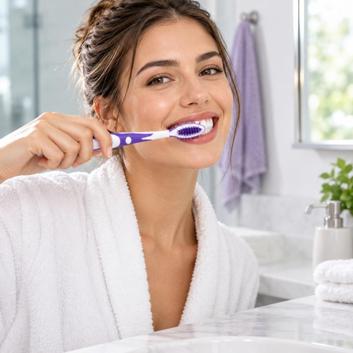 CEPILLO DENTAL CON TAPA PROTECTORA MATRIX 19CM