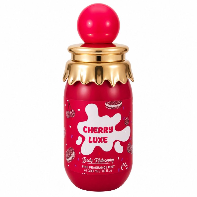 BODY PHILOSOPHY CHERRY LUXE 300ML (M) (AROMA SIMILAR GRANDEUR TUBBEES CHERRY LUXE EDP)