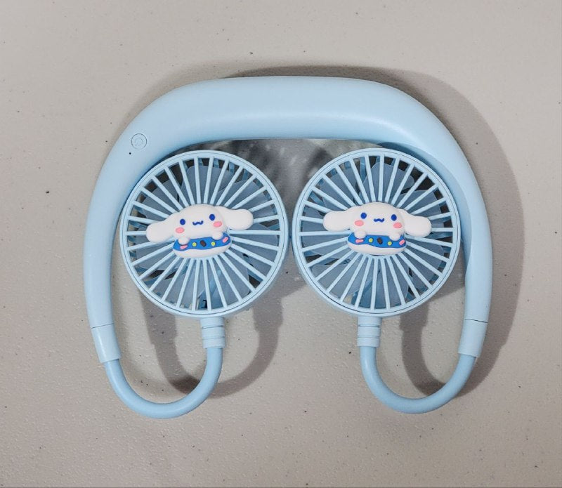 VENTILADOR DE CUELLO RECARGABLE SENCILLO Y ELEGANTE NECK FAN