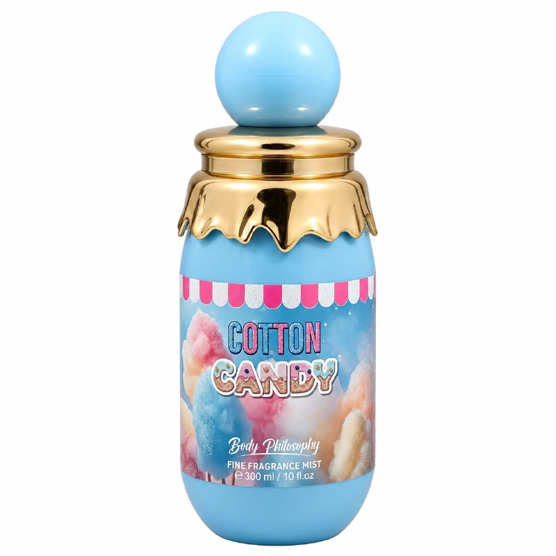 BODY PHILOSOPHY COTTON CANDY 300ML (AROMA SIMILAR GRANDEUR TUBBEES COTTON CANDY EDP)
