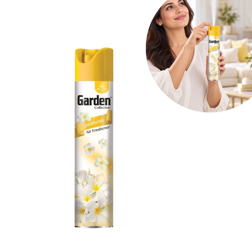 AMBIENTADOR EN AEROSOL CON AROMA A JAZMÍN JASMINE GARDEN COLLECTION 300ML