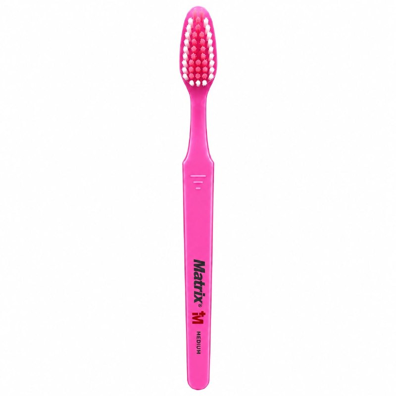 CEPILLO DE DIENTES DE LIMPIEZA PROFUNDA DE CERDAS SINTETICAS DE MEDIANAS MATRIX 19CM
