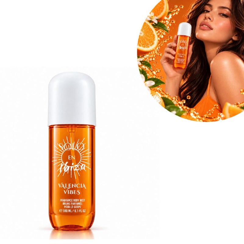 BODY MIST SOLO EN IBIZA VALENCIA VIBES PRODUCTO AMERICANO 180ML