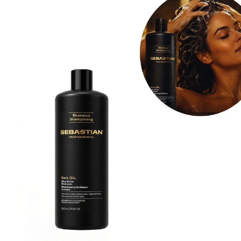 SHAMPOO PROFESIONAL DE LIMPIEZA SUAVE PARA BRILLO SEDOSO CON ACEITE DE ARGAN, SANDALO Y CEDRO SEBASTIAN PROFESSIONAL 1000ML