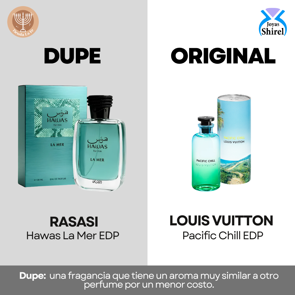 RASASI HAWAS LA MER EDP 100ML (H) (DUPE LOUIS VUITTON PACIFIC CHILL EDP)