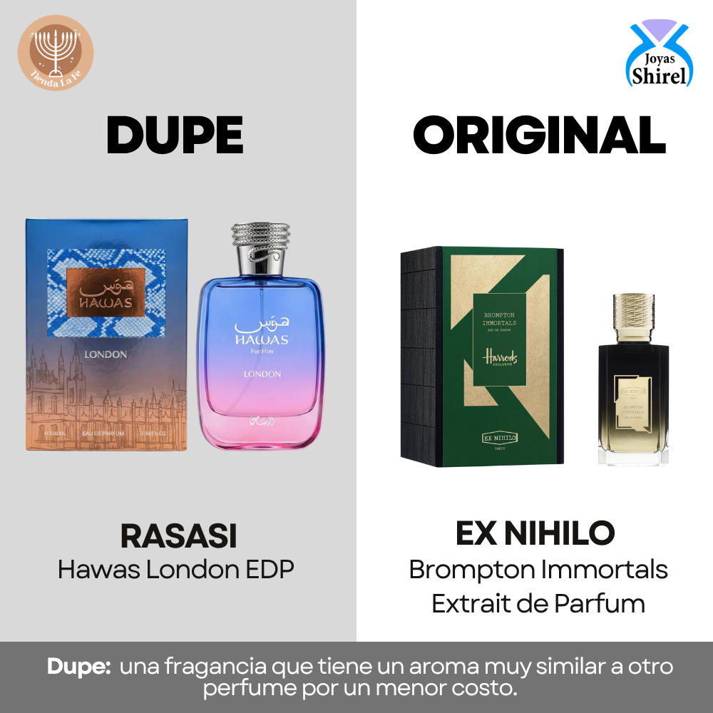 RASASI HAWAS LONDON EDP 100ML (U) (DUPE EX NIHILO BROMPTON IMMORTALS EXTRAIT DE PARFUM))