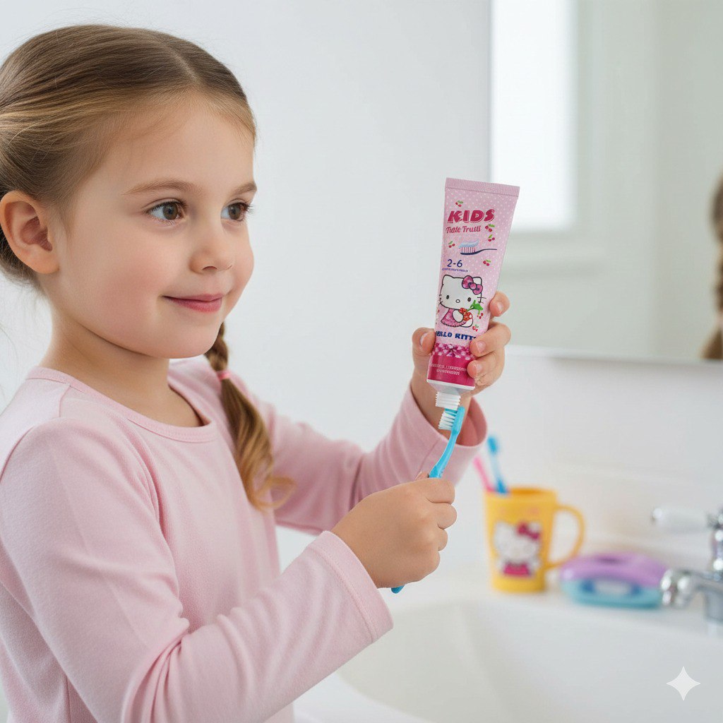 PASTA DENTAL INFANTIL DE HELLO KITTY 50ML
