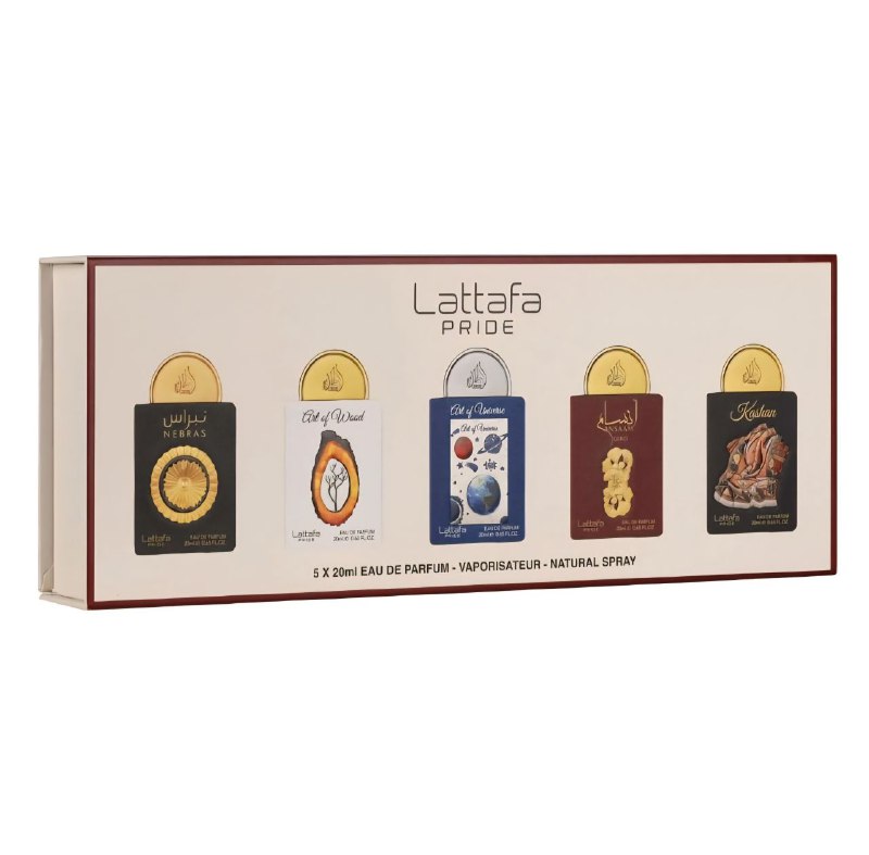 SET LATTAFA PRIDE EDP 20MLX5 (U)