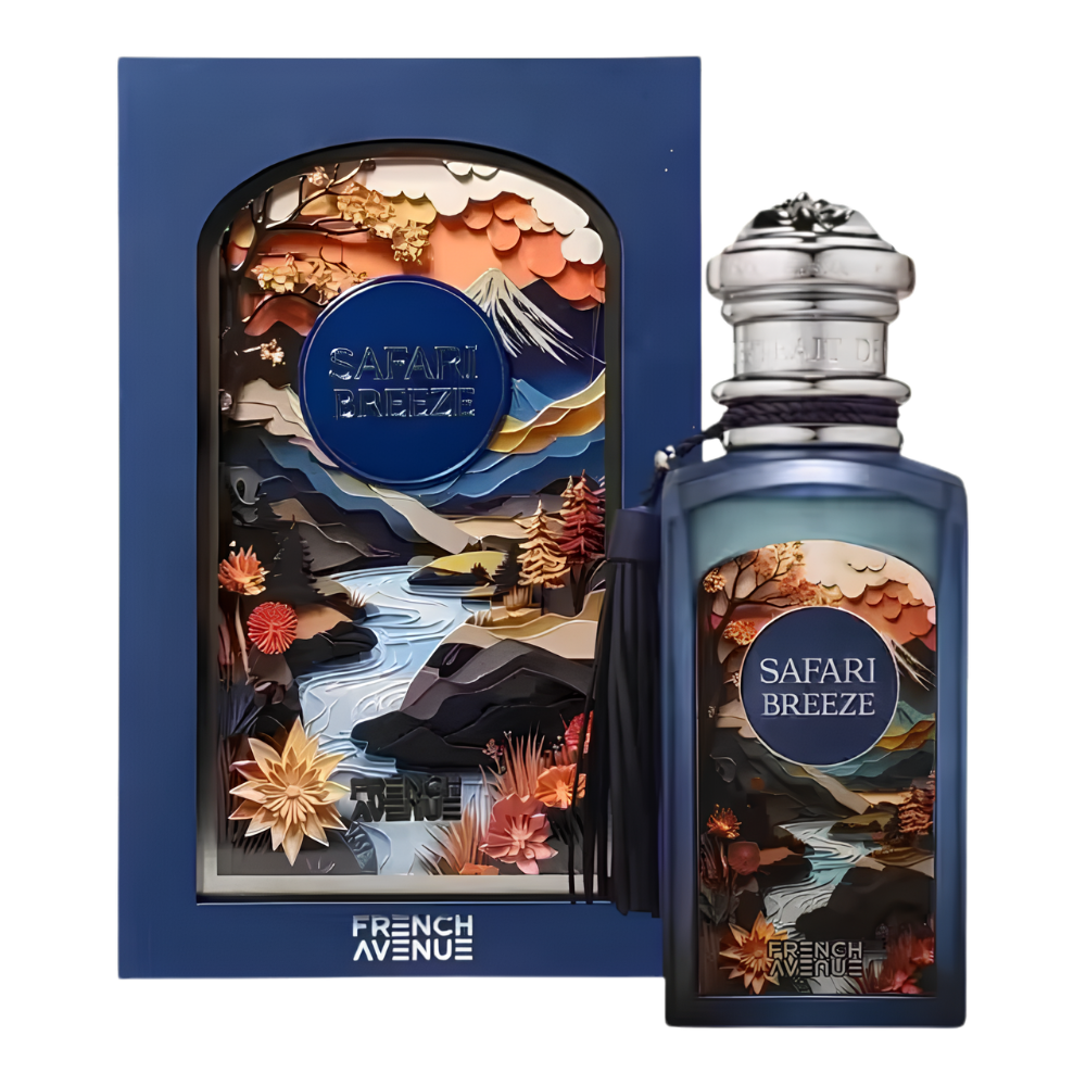FRENCH AVENUE SAFARI BREEZE EXTRAIT DE PARFUM 100ML (U) (DUPE MEMOIRS OF A PERFUME COLLECTOR TALES FROM ZANZIBAR EXTRAIT DE PARFUM)