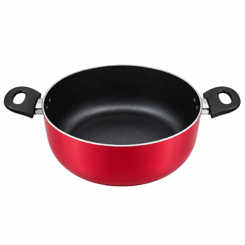 OLLA CACEROLA ANTIADHERENTE CON TAPA DE VIDRIO DE 28CM BENELI HOME