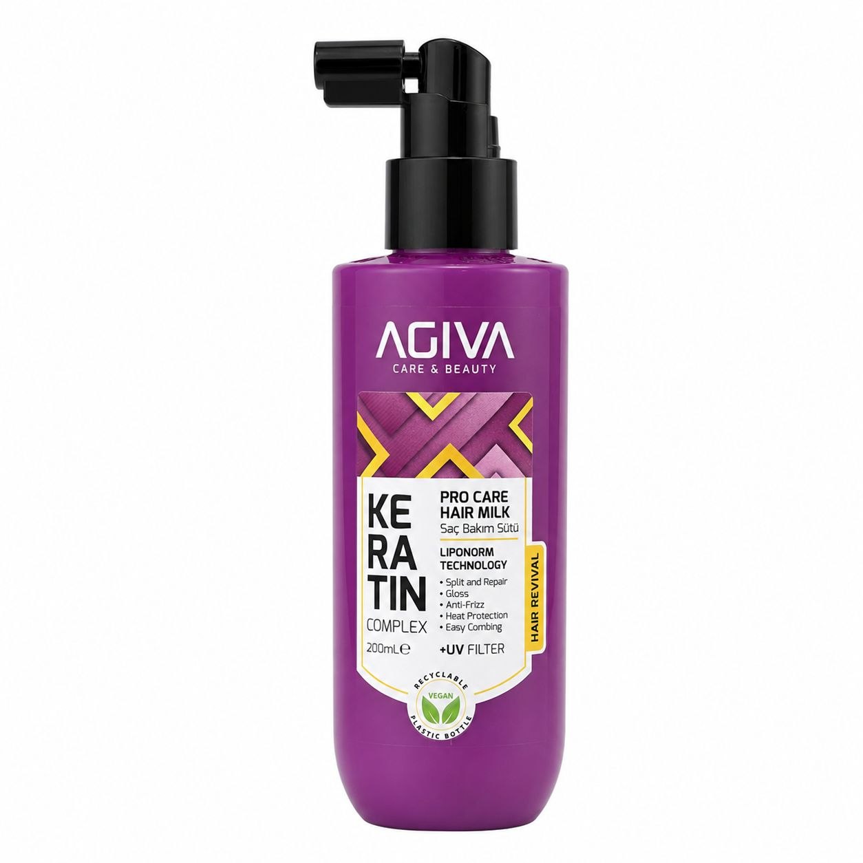 TRATAMIENTO CAPILAR AGIVA CARE & BEAUTY QUERATINA 200ML