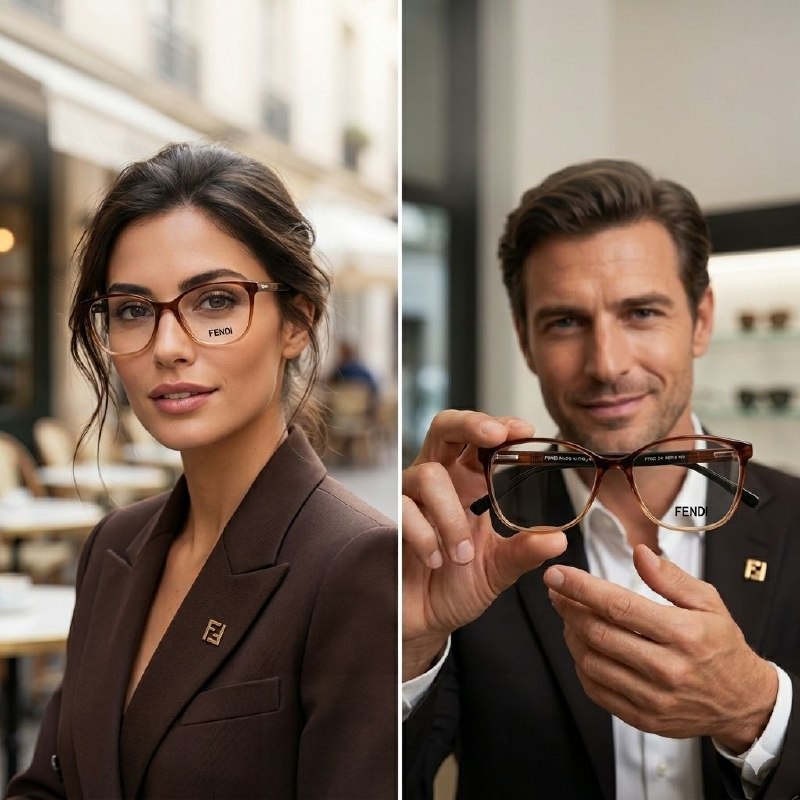 LENTES ORIGINALES PARA GRADUAR UNISEX FENDI
