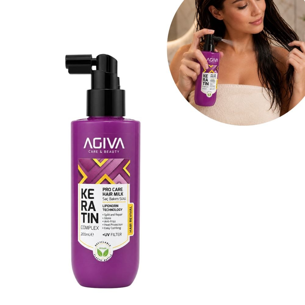 TRATAMIENTO CAPILAR AGIVA CARE & BEAUTY QUERATINA 200ML